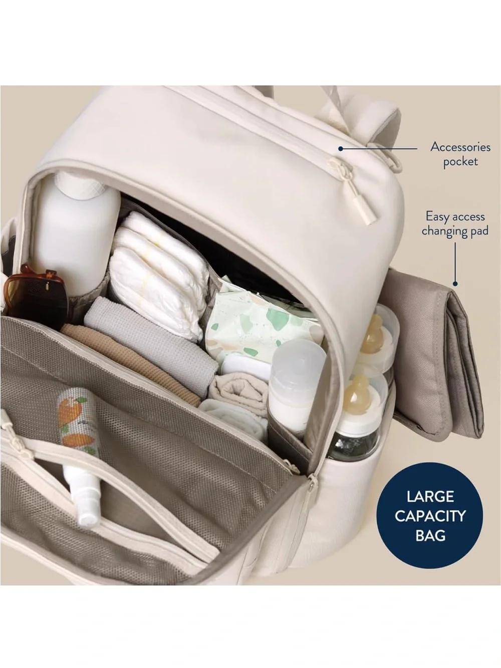 Itzy Ritzy Belong Utility Backpack Diaper Bag